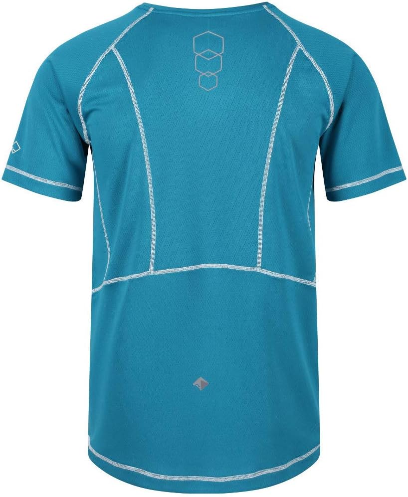 Regatta Men's Virda Ii Short-Sleeved Sports Technical T-Shirt Lightweight, Breathable and Quick Drying