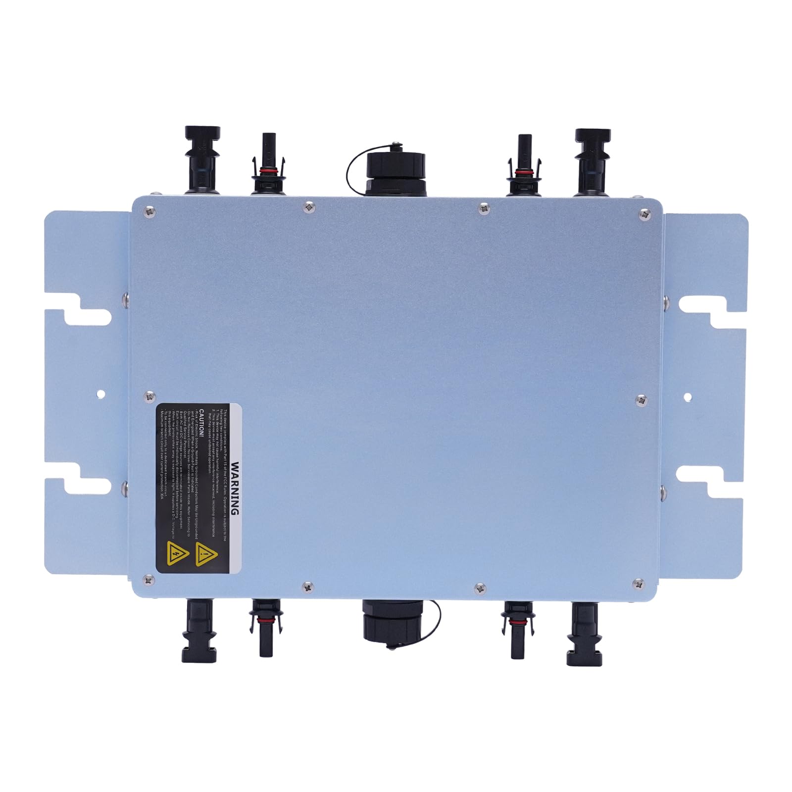 Micro Inverter da 1200 W per impianto di alimentazione da balcone, inverter solare da 230 V con display LCD, classe di protezione IP65, 6 funzioni di protezione, MPPT, adatto per pannelli solari da 30