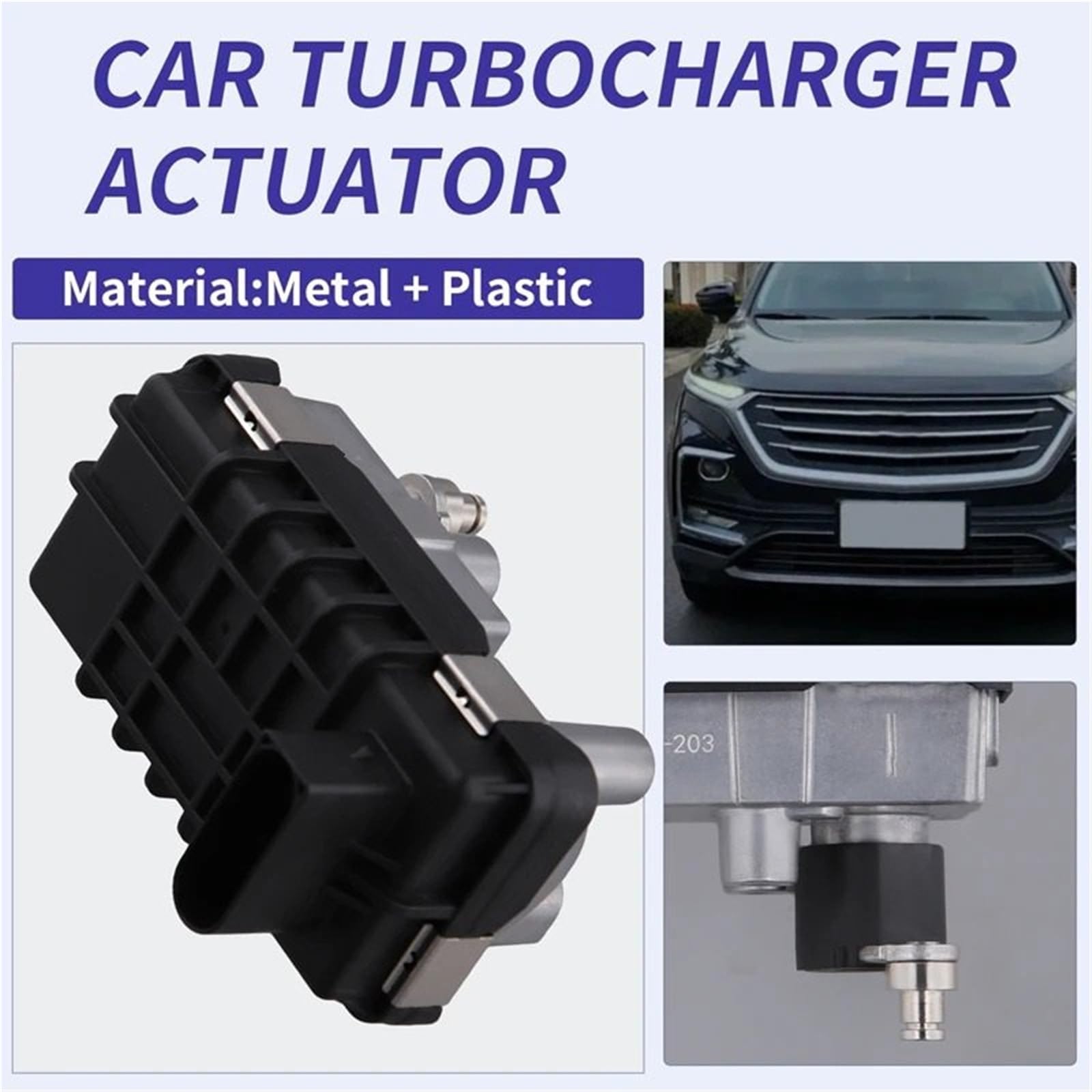 Turbocompresor Compatible con Chevrolet Captiva. Compatible Opel Antara 2.0 D 110 kW Z20S. Actuador de turbocompresor G-203 6NW008412-71