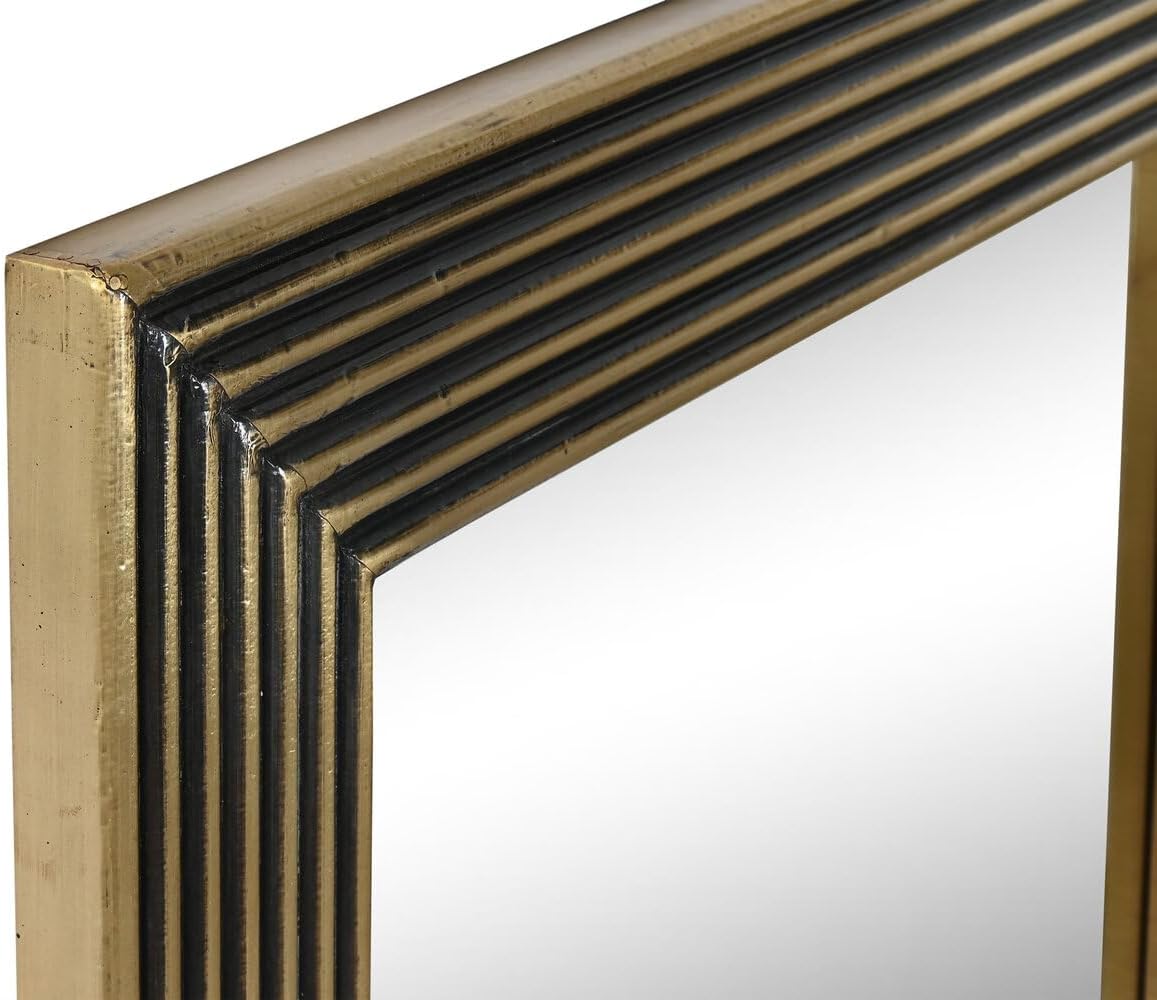 Espejo Laton 70X3X120 Dorado