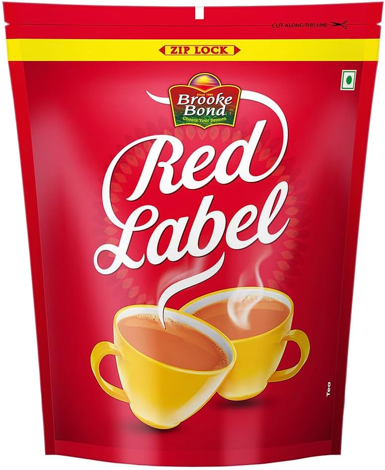 Red Label Tea 1 kg Pack, Strong Chai from the Best Chosen Leaves, Rich in Healthy Flavonoids - Premium Powdered Black Tea