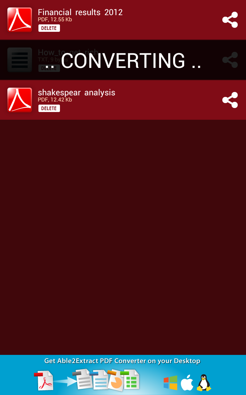 Sonic PDF Creator - App on Amazon Appstore