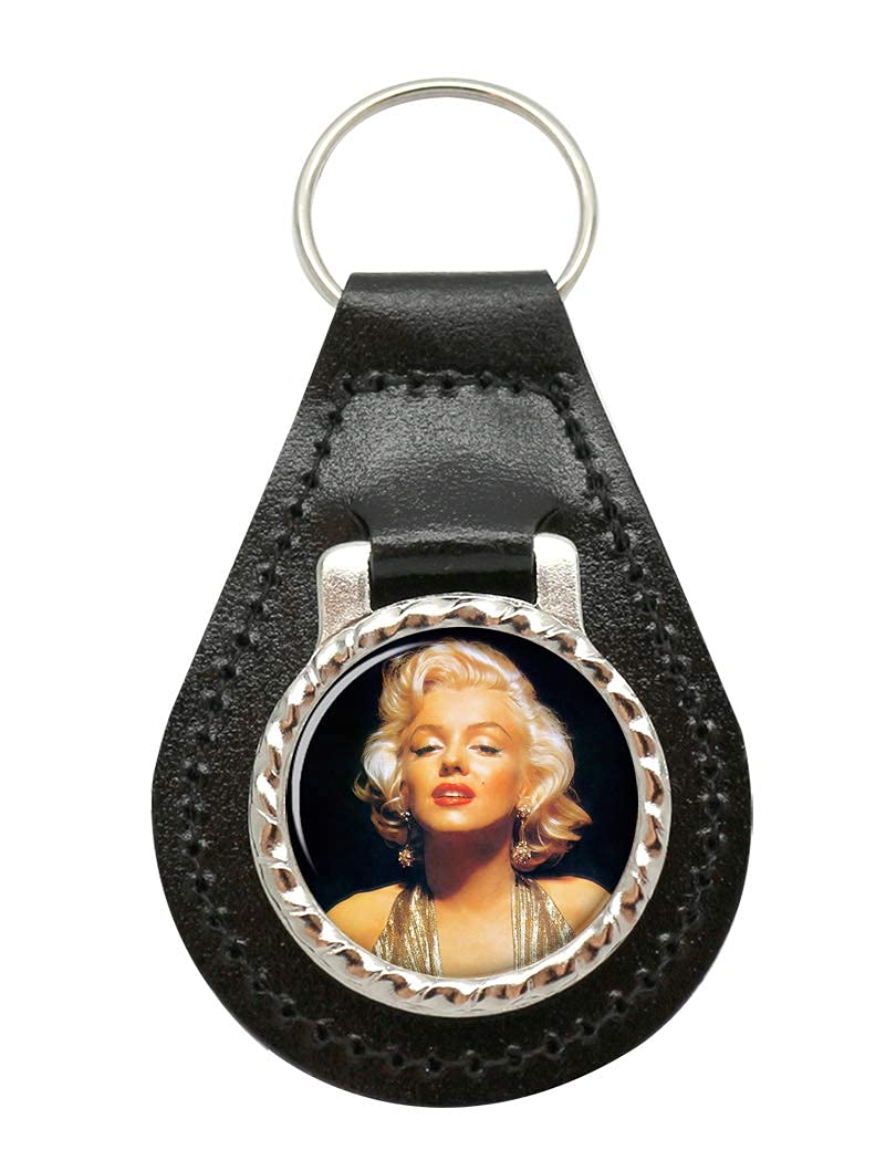 Giftshop UK Marilyn Monroe Leather Key Fob