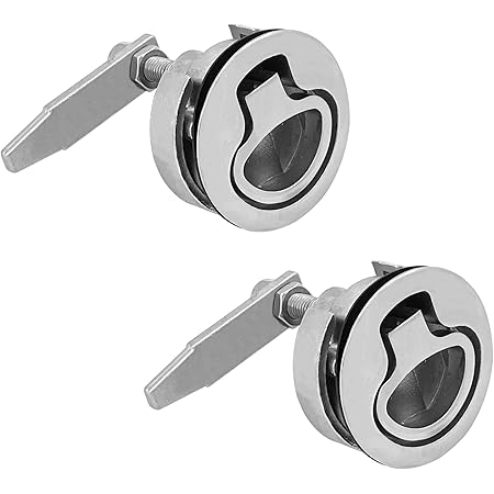 Amazon.com: ADrivWell 4PC Round Slam Latch Hatch Push-to-Close Latch ...