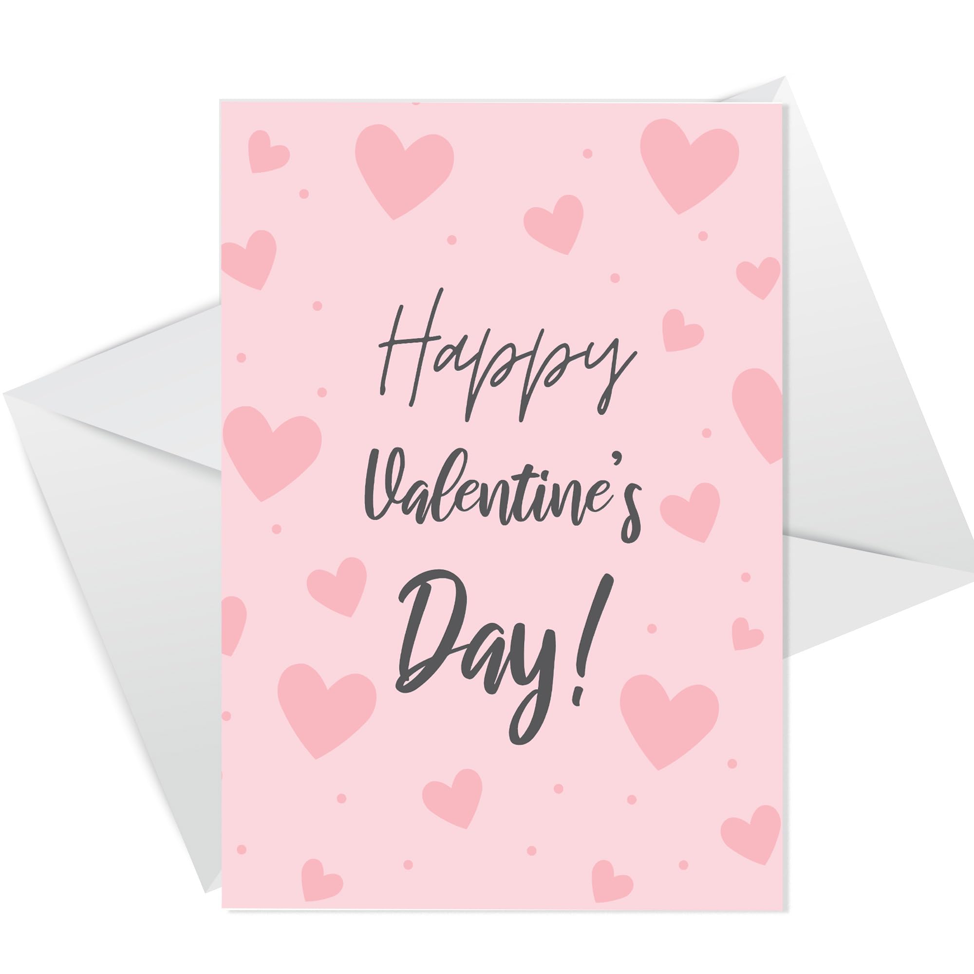 RED OCEAN Valentines Day Card for Him For Her Boyfriend Wife Husband Partner Romantic Valentines Card Greetings Card With Envelope