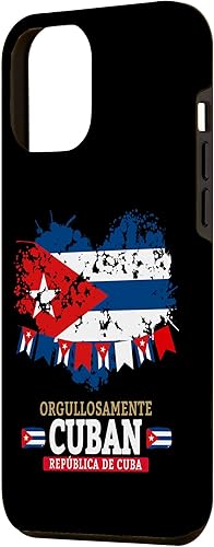 Miniatura 2 de iPhone 13 Pro Max Ideas de trajes de bandera cubana para mujeres y funda de bandera hispana de Cuba
