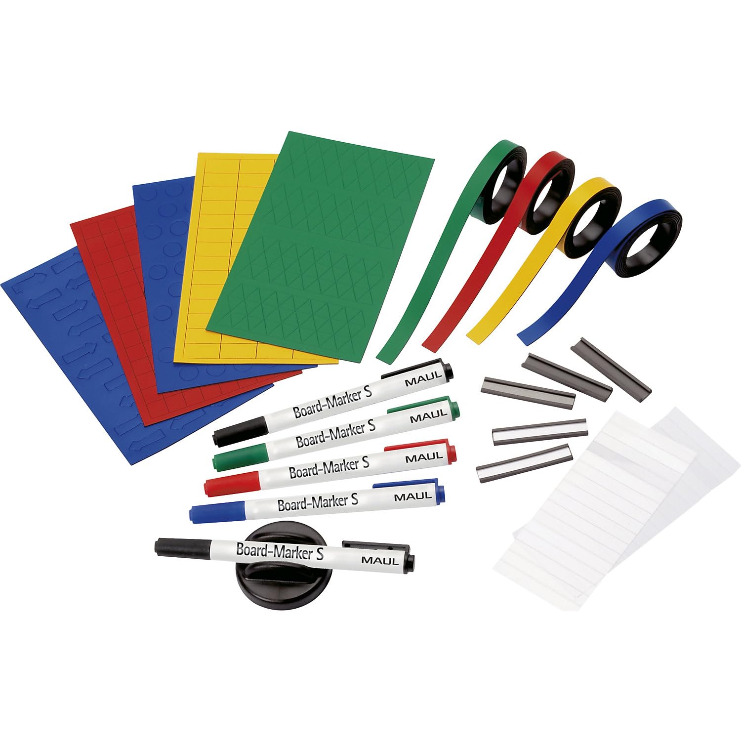 MAUL | Jahresplaner MAULstandard | 2 x 6 Monate, inklusive Zubehör-Set, BxH 1200 x 900 mm