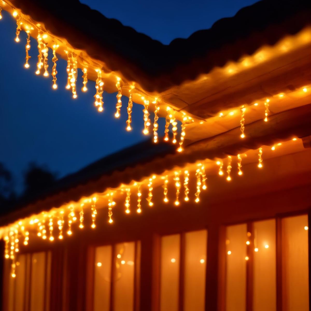 GXXMEI 105 Weihnachtslicht-Clips – Dachrinnenhaken Für Lichterketten, Wetterfest & Wiederverwendbar Für Draußen