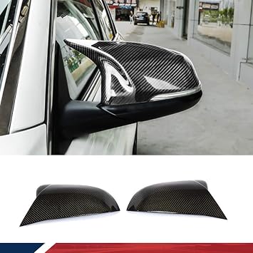 Carbon Fiber Mirror Cover fits for BMW F52 X1 F48 F49 2016-2019 Side Door Mirror Cap Covers Replacement Style