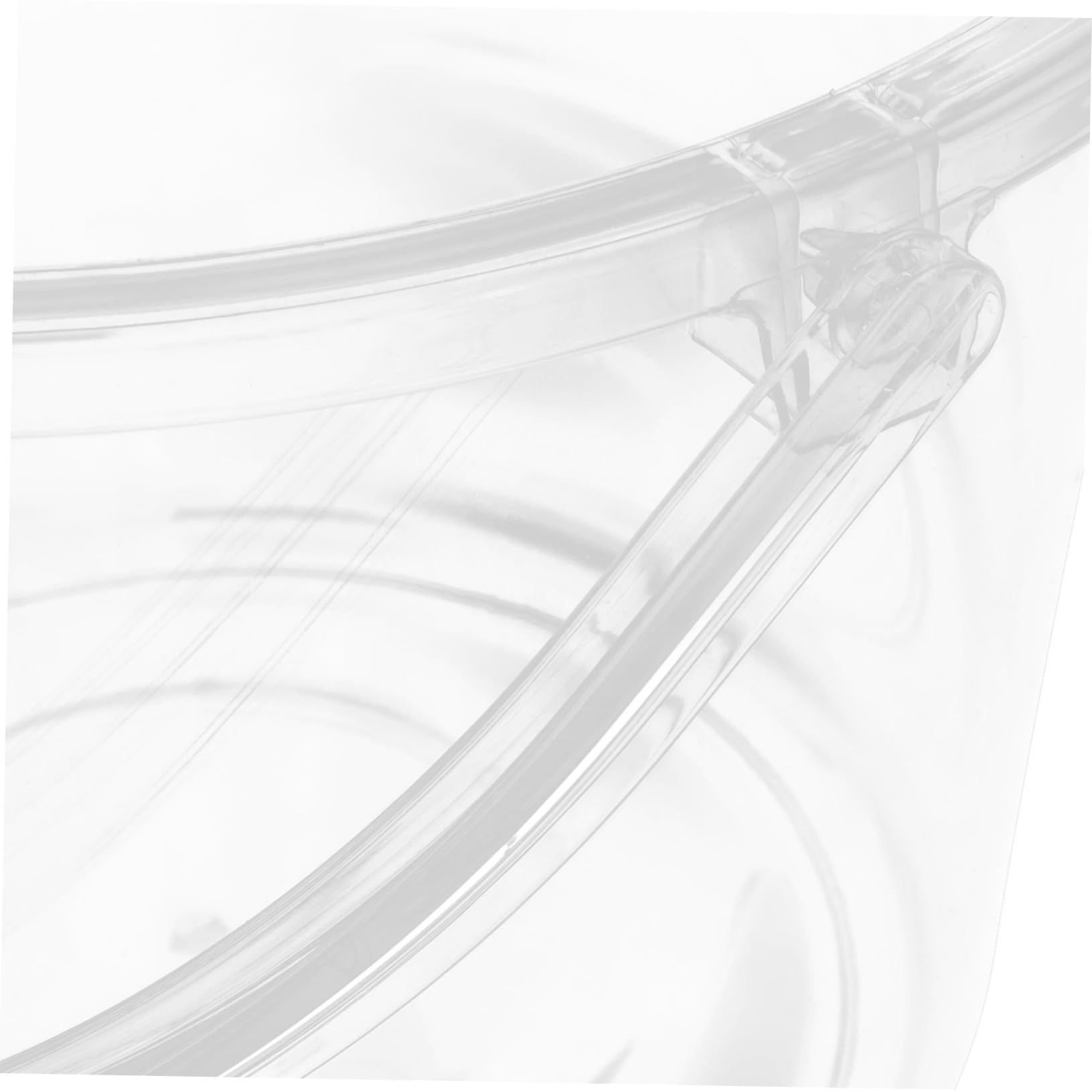 Transparenter Plastikeimer mit Griff, Tragbarer Wascheimer | Kunststoff Ausführung, Hochtransparent, ohne Deckel, für Waschen und Wischen