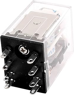 Aexit DC24V Coil Electrical 8 Pin 2NO 2NC Green LED Indicator Light Electromagnetic Power Timers Relay Authorized