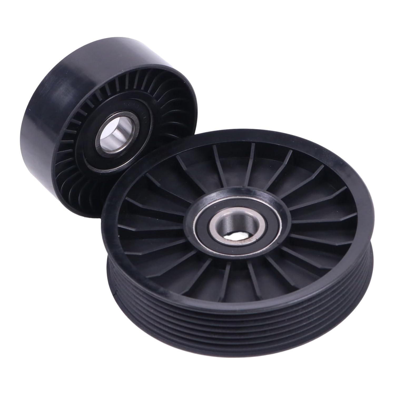 Serpentine Belt Idler Pulley Set 864625T 8M6500024 Compatible with Mercruiser V6 V8 4.3 5.0 5.7 6.2L