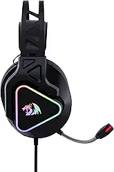 Headset Gamer Redragon Cadmus H370 (Áudio Surround 7.1 / Conector 3.5mm) - Preto