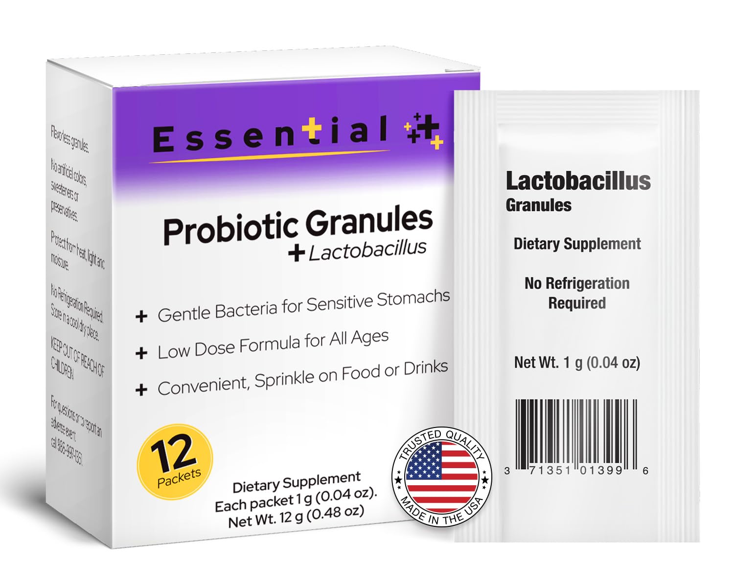 Amazon.com: Lactobacillus Probiotics for Women and Men 12 Packets