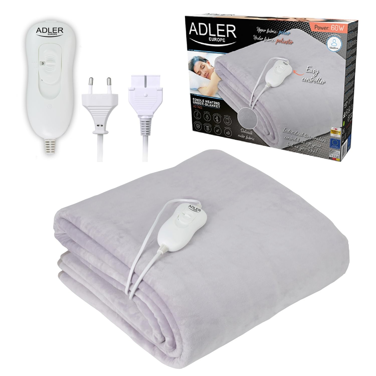 Adler AD 7425 Coussin chauffant électrique