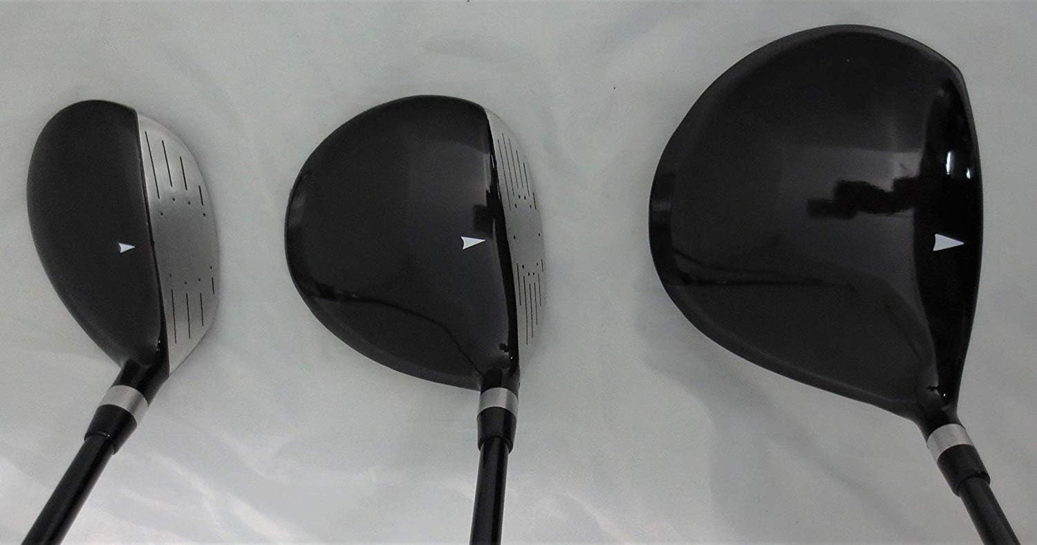 New Mens Left Handed Complete Golf Set Custom Made Clubs for Tall Men 6'0" to 6' 6" Tall Driver, Fairway Wood, Hybrids, Irons, Putter, Stand Bag : Sports & Outdoors