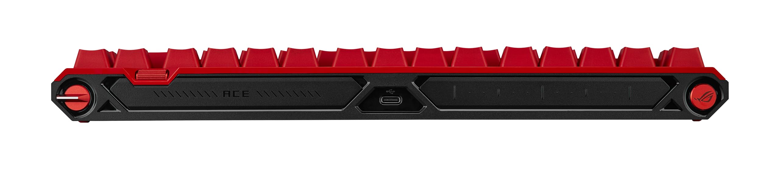 ASUS ROG Falchion Ace 75 HE - Tastiera da gioco analogica cablata/effetto Hall - 75% TKL, USB, interruttore magnetico HFX V2 hot swappable, trigger rapido, polling 8KHz, keycap PBT, custodia per il