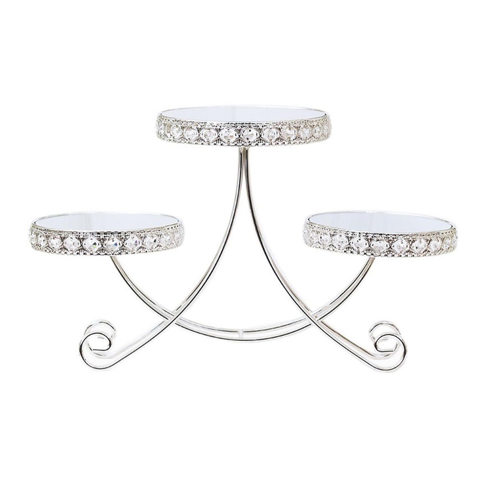 xN4gU9jf3c Display rack Exquisite Three-layer Cake Rack Wedding Banquet Decoration Table Setting Dessert Pastry Display Pallet