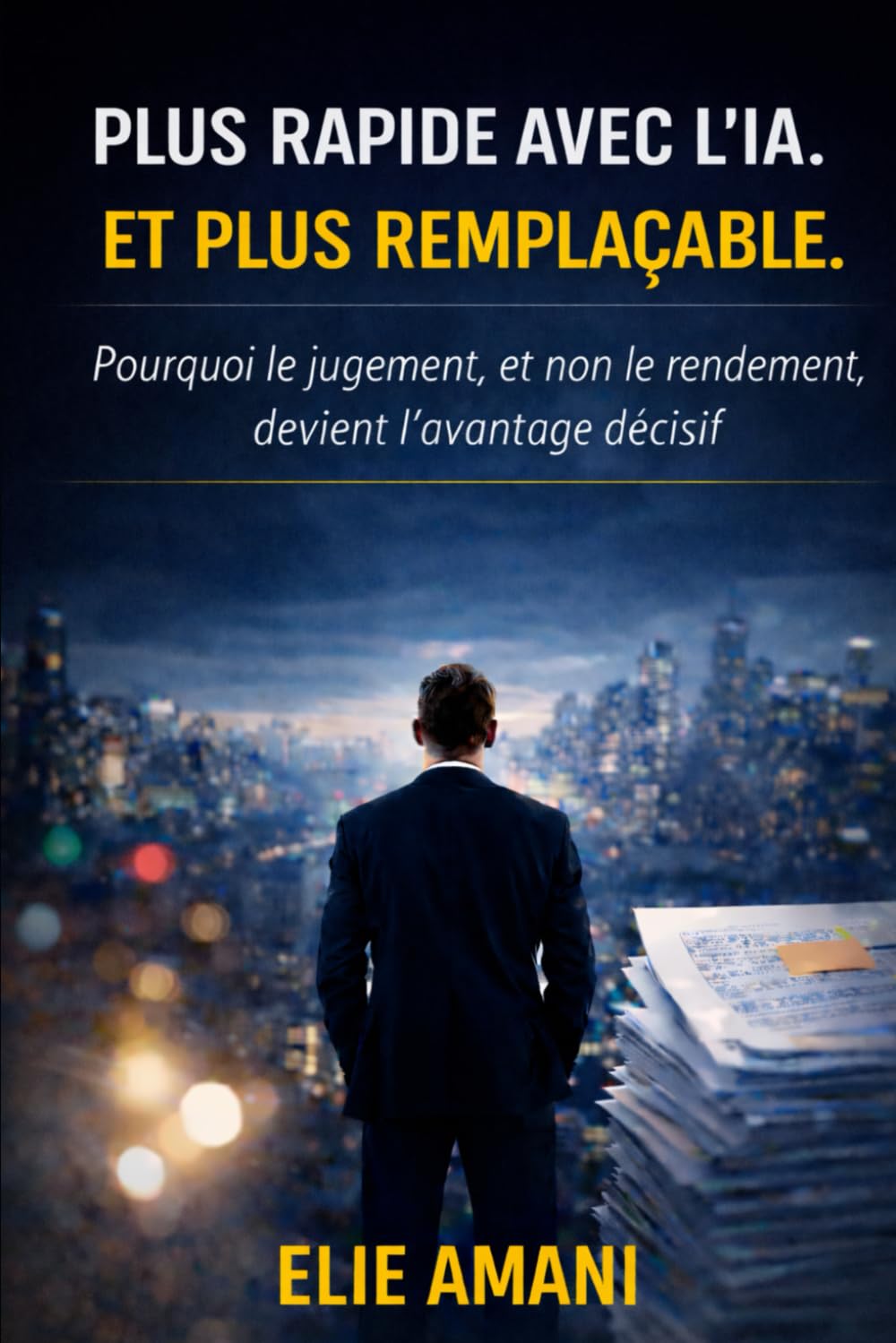 PLUS RAPIDE AVEC L’IA. ET PLUS REMPLAÇABLE.: Pourquoi le jugement, et non le rendement, devient l’avantage décisif