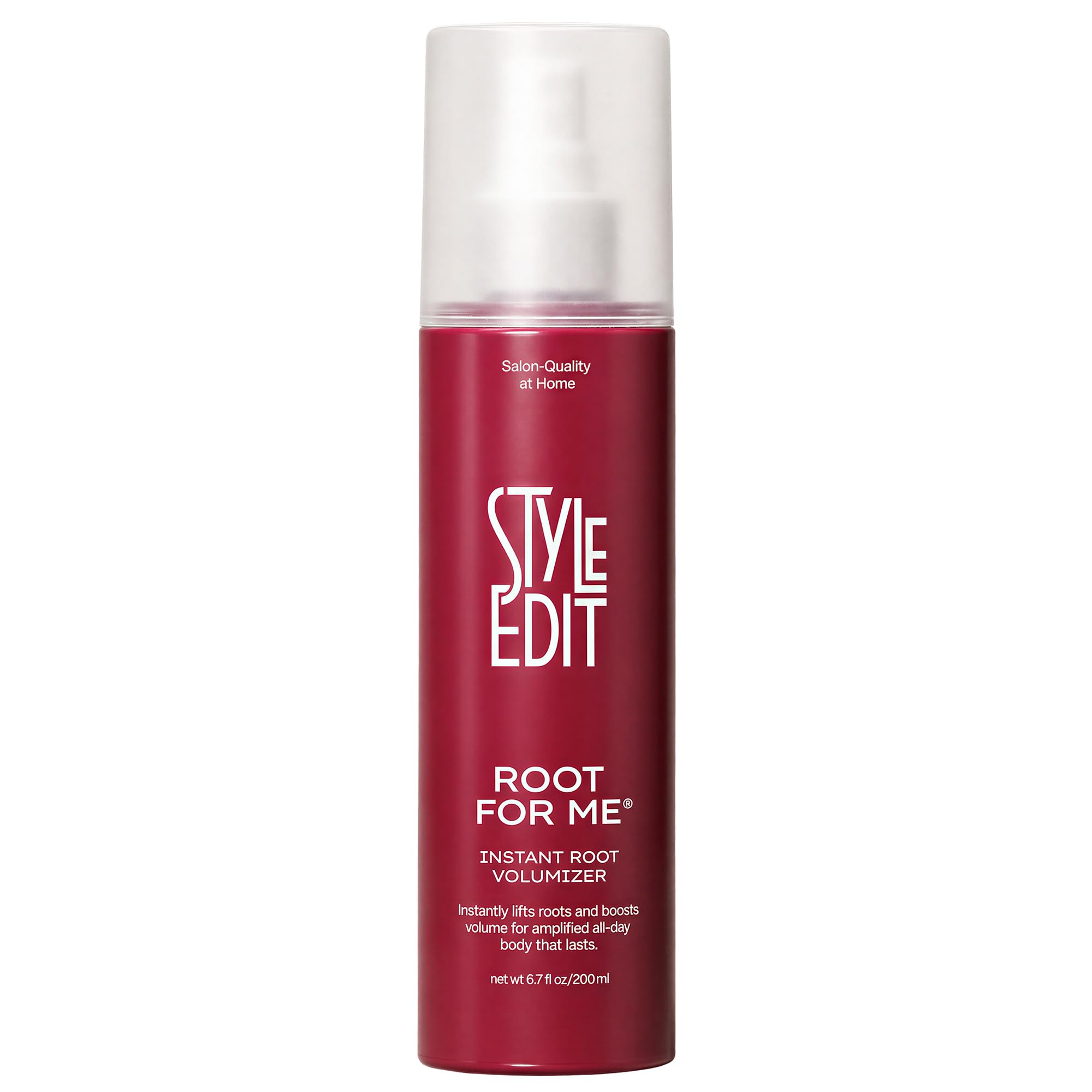 Style Edit ROOT FOR ME™ Instant Root Volumizer | Root Lift Spray for Fine & Thinning Hair | Volumizing Hair Spray for Fuller, Thicker-Looking Volume & Texture | Humidity-Resistant, Non-Greasy | 6.7 oz