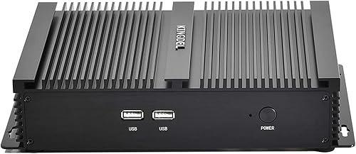 Miniatura 2 de KINGDEL Mini computadora de escritorio NC3000, Mini PC sin ventilador, CPU Intel i5, 8 GB de RAM, SSD de 512 GB, 4K 3280x2000, 2xCOM RS232, HD, VGA,