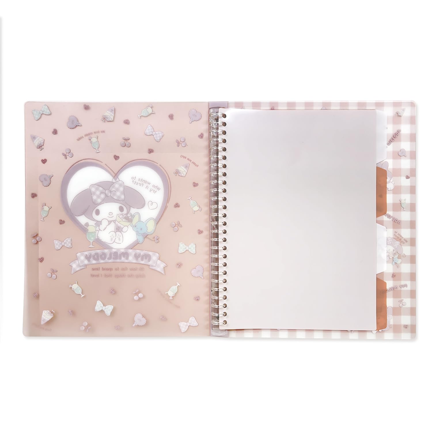 Amazon.co.jp: エムプラン サンリオキャラクターズ バインダー 26穴 B5