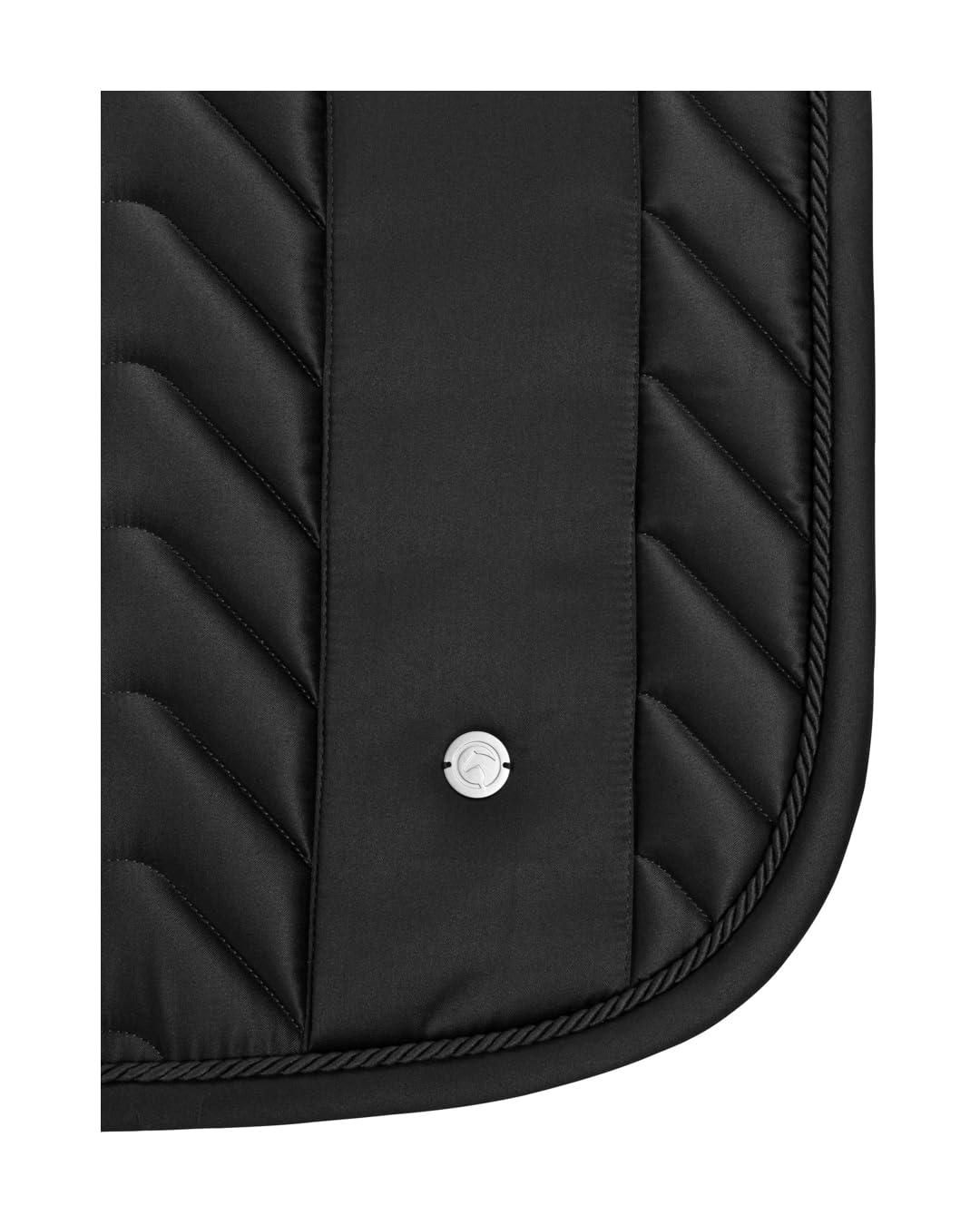 Equiva Dressurschabracke Alteris, atmungsaktive Schabracke mit Coolmax-Material, Stoßdämpfung, Polyfill und sicherem Sattelhalt