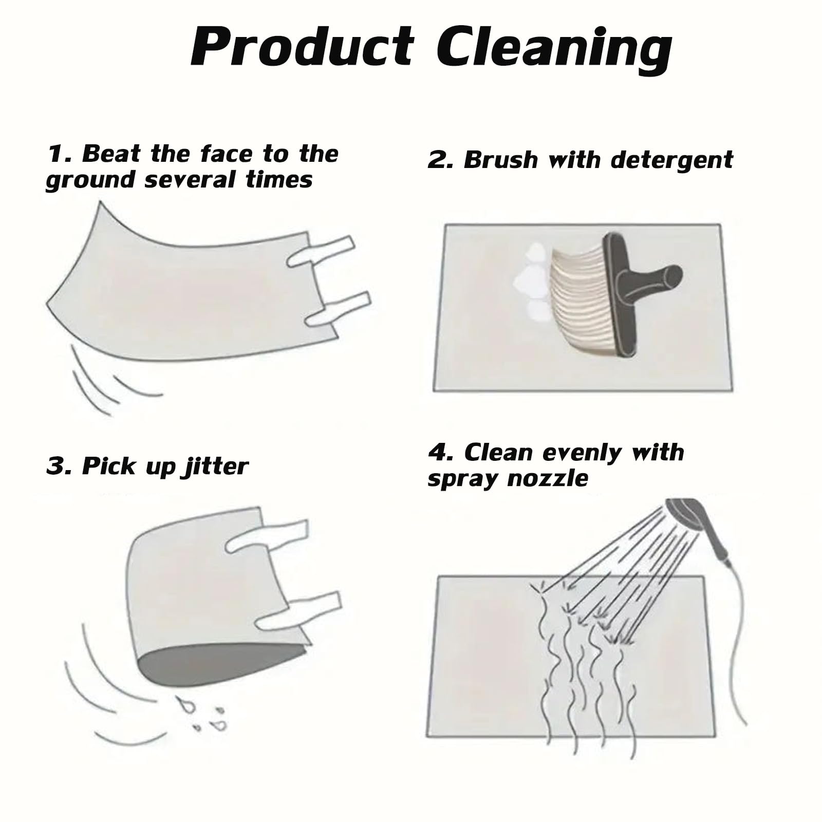 Car Floor Mats Non-Slip Automotive Floor Mats All-Weather Front Rear Car Floor Foot Mat Sets of 4 Pieces Foot Mats Rugs Carpet for Car Trucks SUV Sedans (Red)