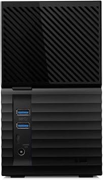 WD My Book Duo WDBFBE0160JBK-00TT 16TB (2x8TB) External Disk Data Storage Unit
