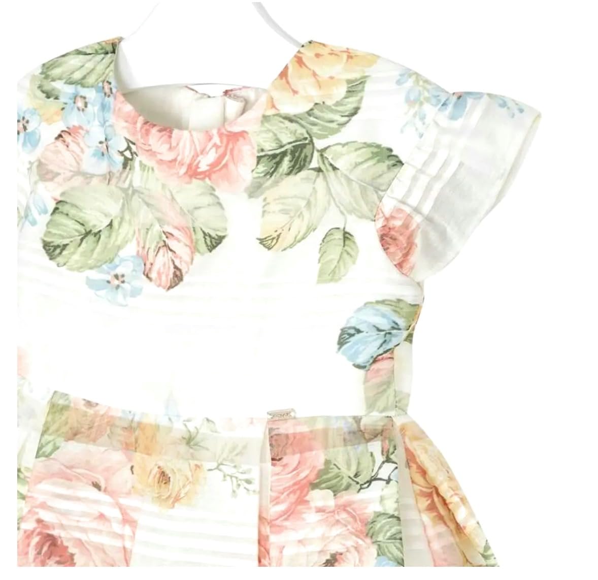 Mayoral Vestito Bambina 7 Anni – Abito Elegante a Fiori per Cerimonia, Matrimonio e Feste – Vestito Estivo Principessa con Gonna Svasata - 3930