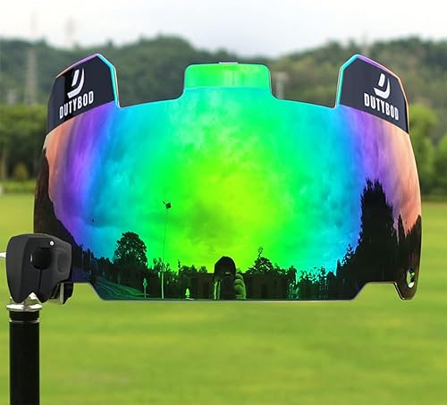 Miniatura 7 de Visera de fútbol DUTYBOD Professional Football Helmet Visor incluye clips de visera y juegos de protector bucal de fútbol para jóvenes y cascos de