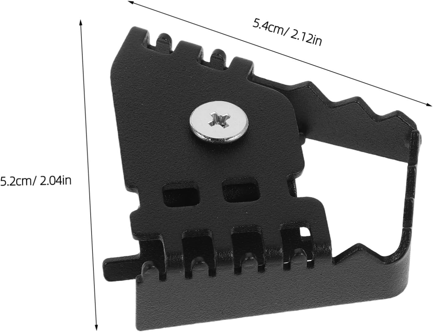 Vaguelly Universal Motorcycle Rear Brake Pedal Extension Aluminum Alloy with Nonslip Texture and Ergonomic Arc Design for Commuting on Rainy or Slippery Roads