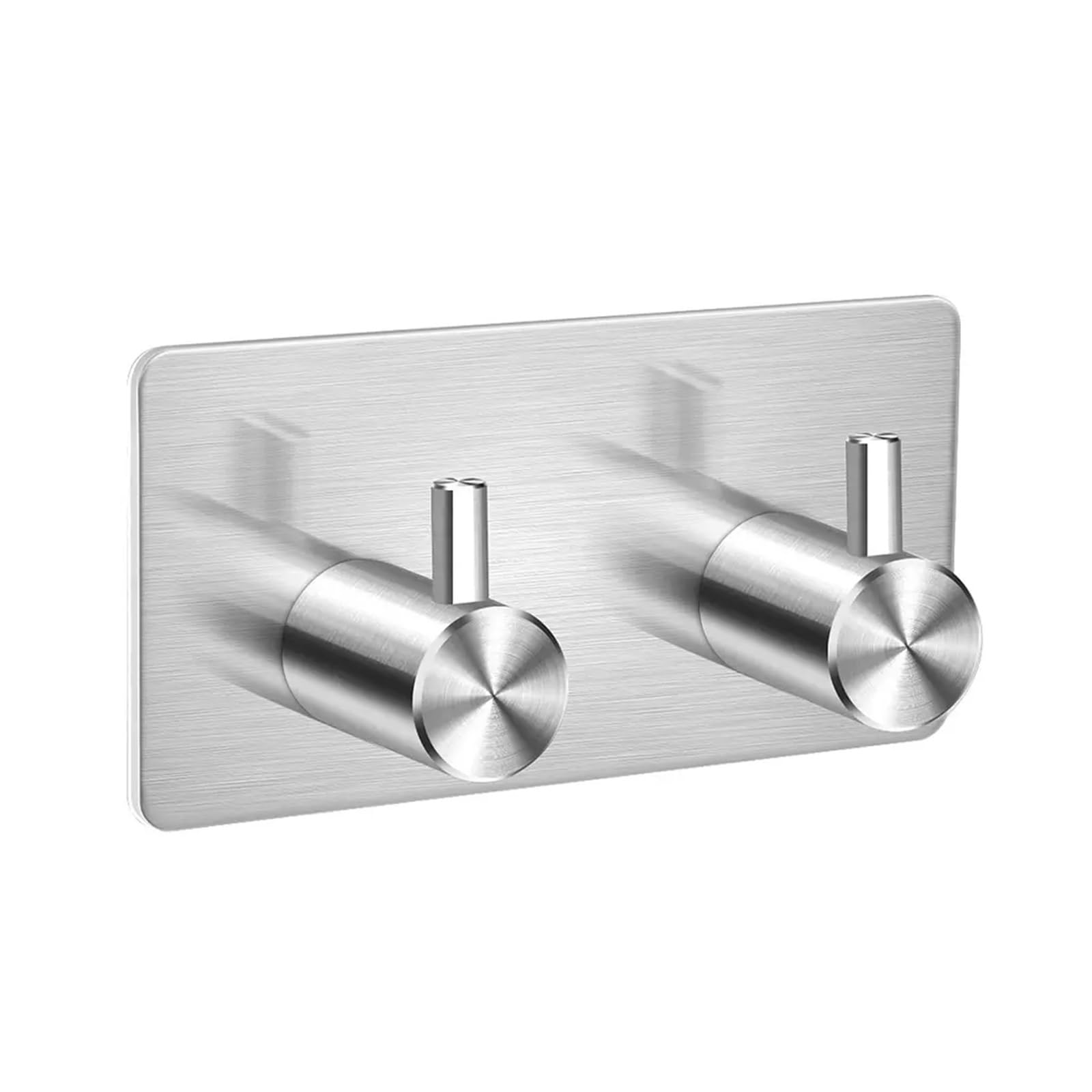 Dhetye B Coat Rack Wall Hooks Coat Rack,Wall Hooks,Self Adhesive Athroom Stainless Steel Shower Hanger(B)