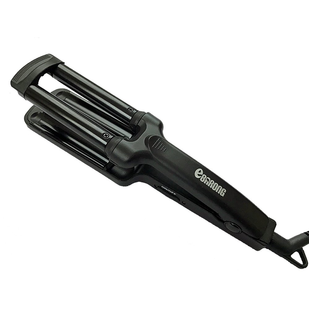 Japan Health and Beauty Care - Barong Mini Mini Specification Simply by Triple Wave Both Domestic and Overseas use Black Sandwich The 220 ¡æ 3 Ream Wave Iron Hair Iron HairAF27