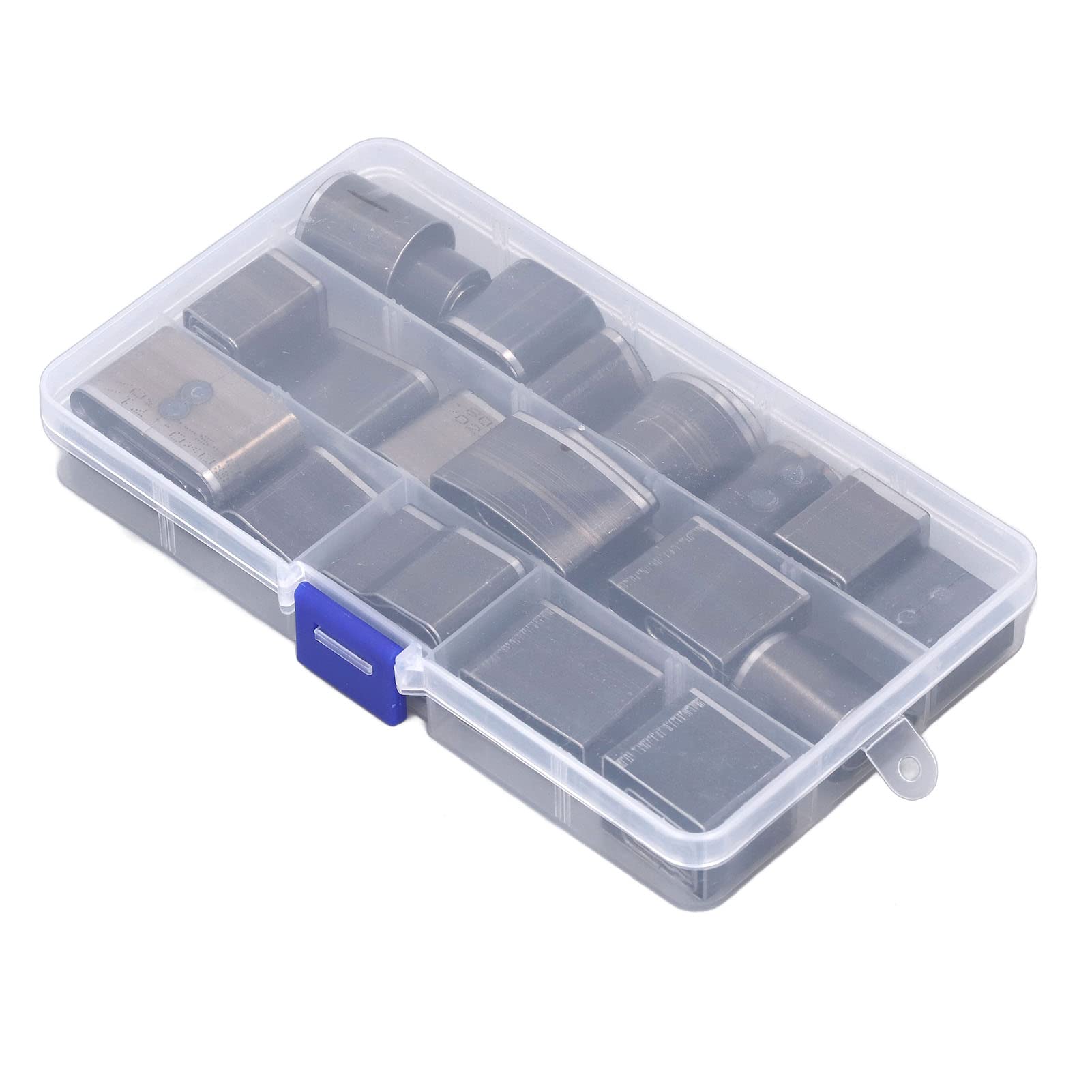 Juego de troqueles perforadores huecos de 52 piezas, troqueles de corte para cuero de acero de alta velocidad para manualidades DIY, herramienta de perforación de un agujero con ca