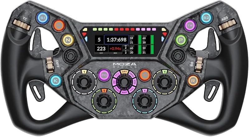 MOZA KS Pro Steering wheel for PC Gaming Car simulator