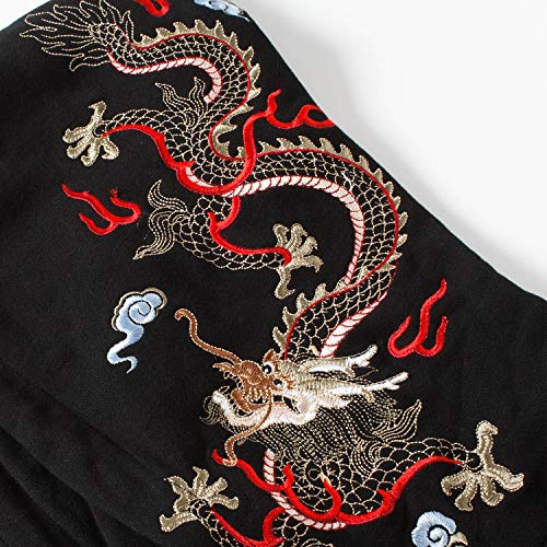 MFCT Men's Chinese Dragon Embroidery Hoodie4