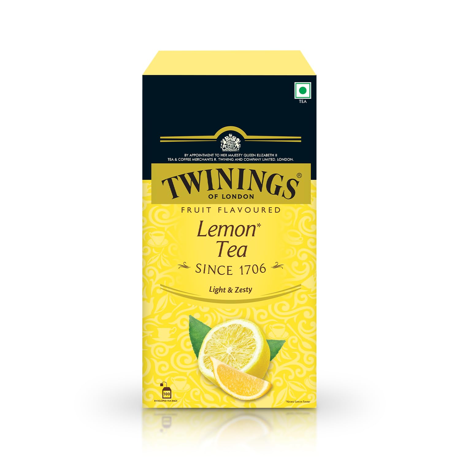 Lemon Black Tea, 100 Tea Bags,200 Grams