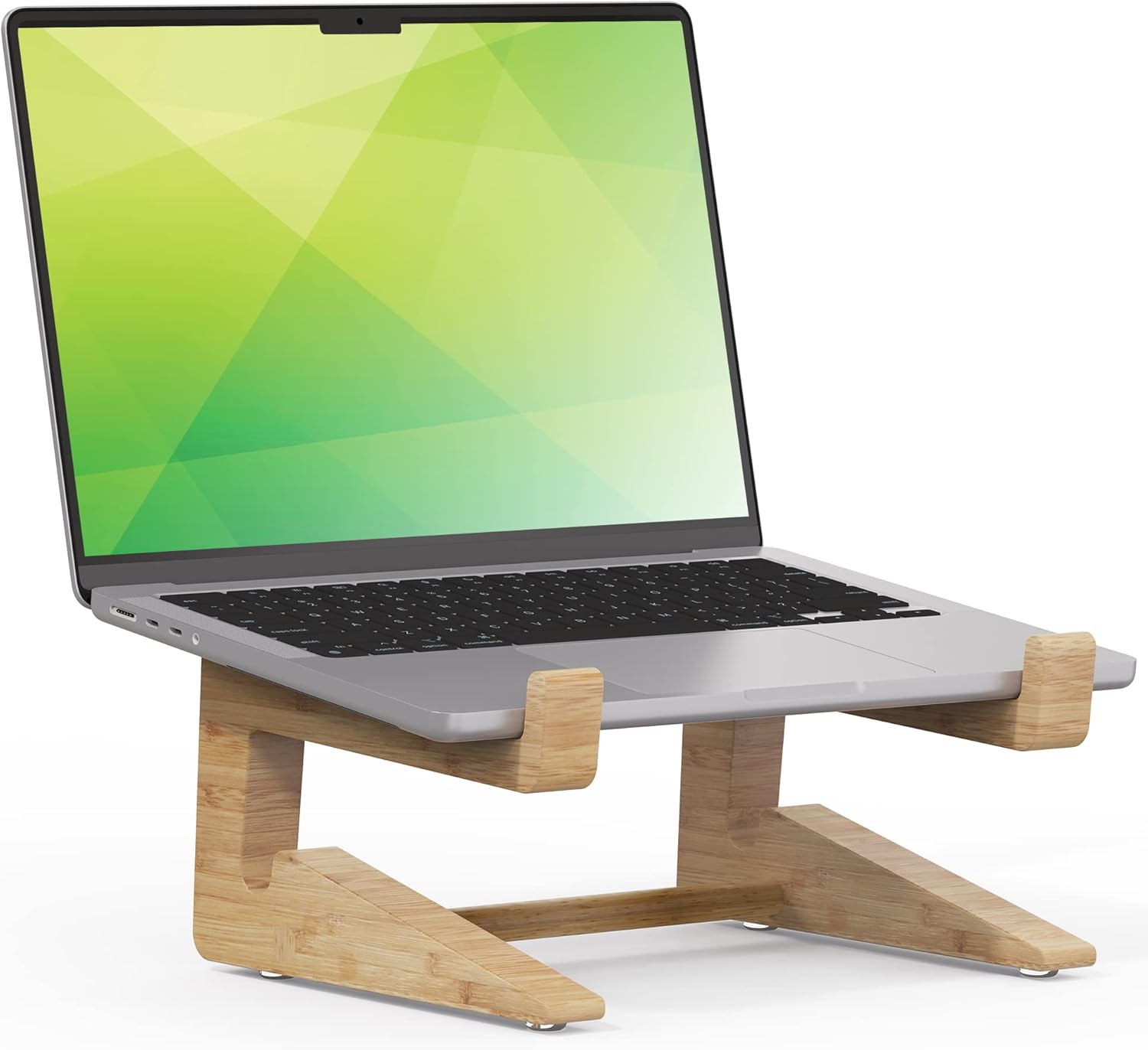 Buy WÜDH Wooden Laptop Stand Wood Easy to Assemble Wood Laptop Stand