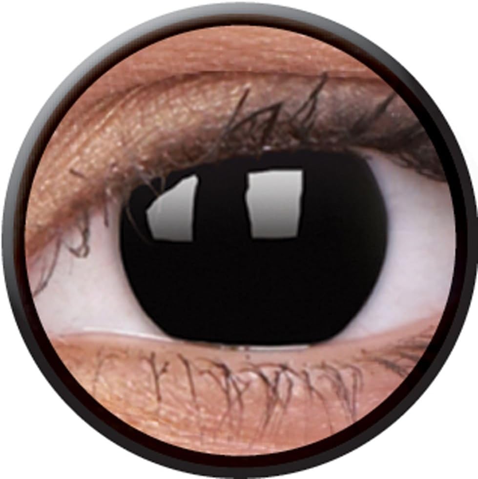 Crazy Daily Conatct Lens - 2 Units (Blackout)
