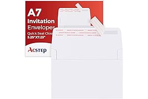ACSTEP 50PCS Greeting Card Mailing Envelopes