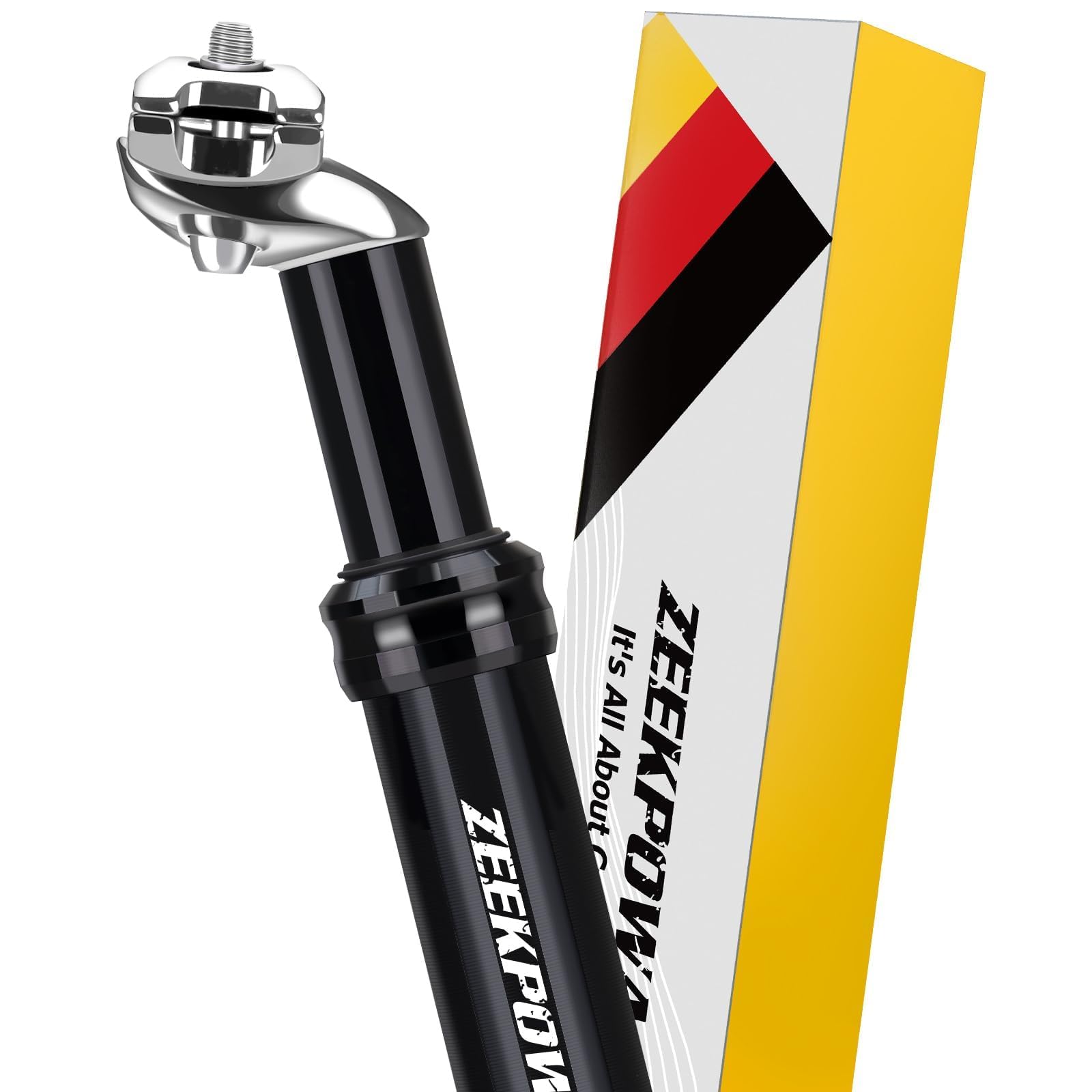 Sztyca podsiodłowa amortyzowana 31,6 mm ComfortPro sprężynowa sztyca podsiodłowa sprężynowa do odciążenia kręgosłupa I drążek podsiodłowy do amortyzacji uderzeń