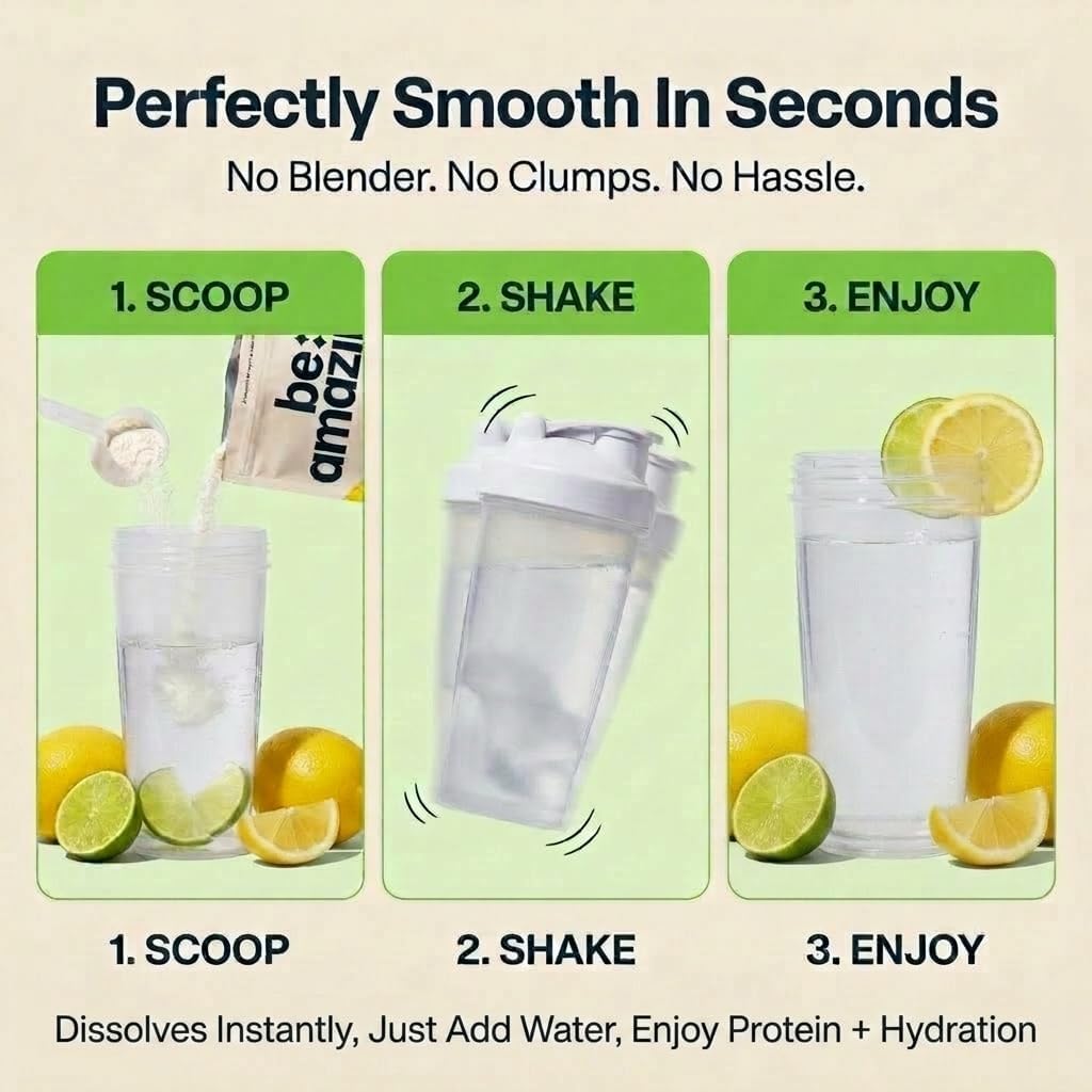 BE AMAZING Lemon Lime Clear Protein