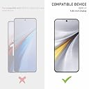 SupCares Tempered Glass for iQOO 15 (6.85 Inch) With Installation Kit | 9H Edge to Edge Screen Protector | Black gallery image