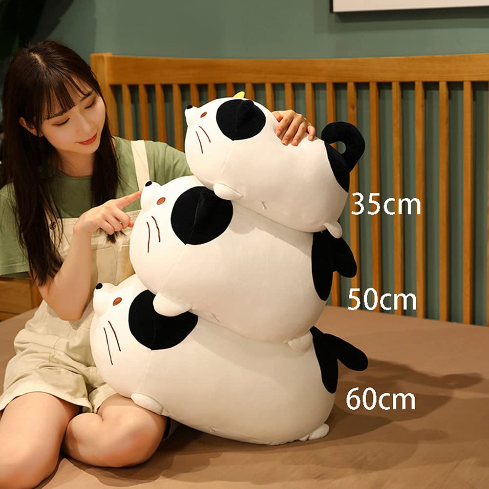 Peluche Chat Eamve 40 Cm - Jouet Doux Pour Chat Et Enfants - Idéal Pour Décoration