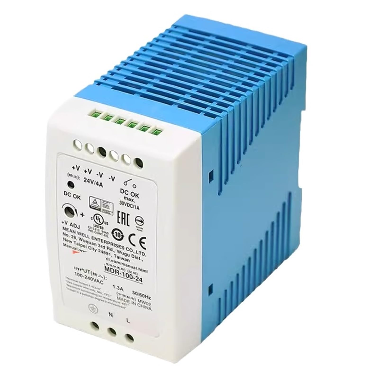 Alimentation MDR-100-12V 7.5A pour éviter les pannes de courant de tableau
