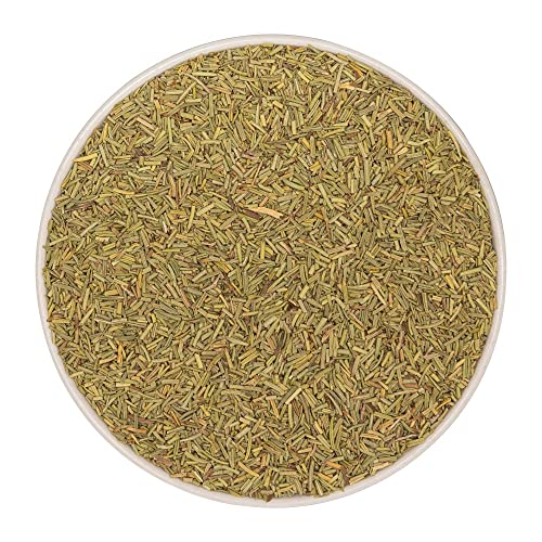 Krauterie Rosmarin Hund, Einzelfuttermittel für Hunde (100 g), Rosmarinblätter Geschnitten in Spitzenqualität