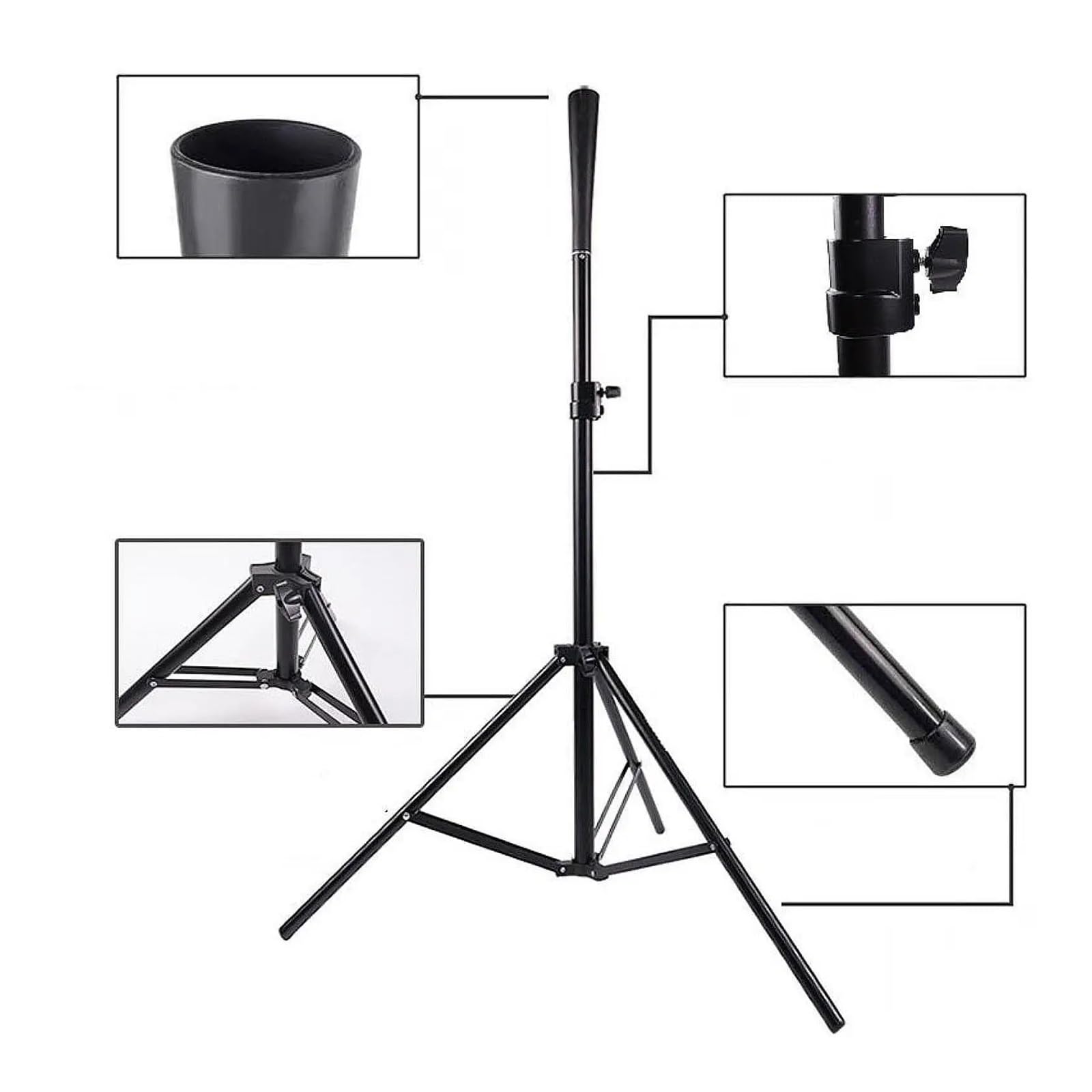 Batting Tee Baseball-Tee, Batting-Tee, Stativ, Standfuß for Softball-Schlagtraining