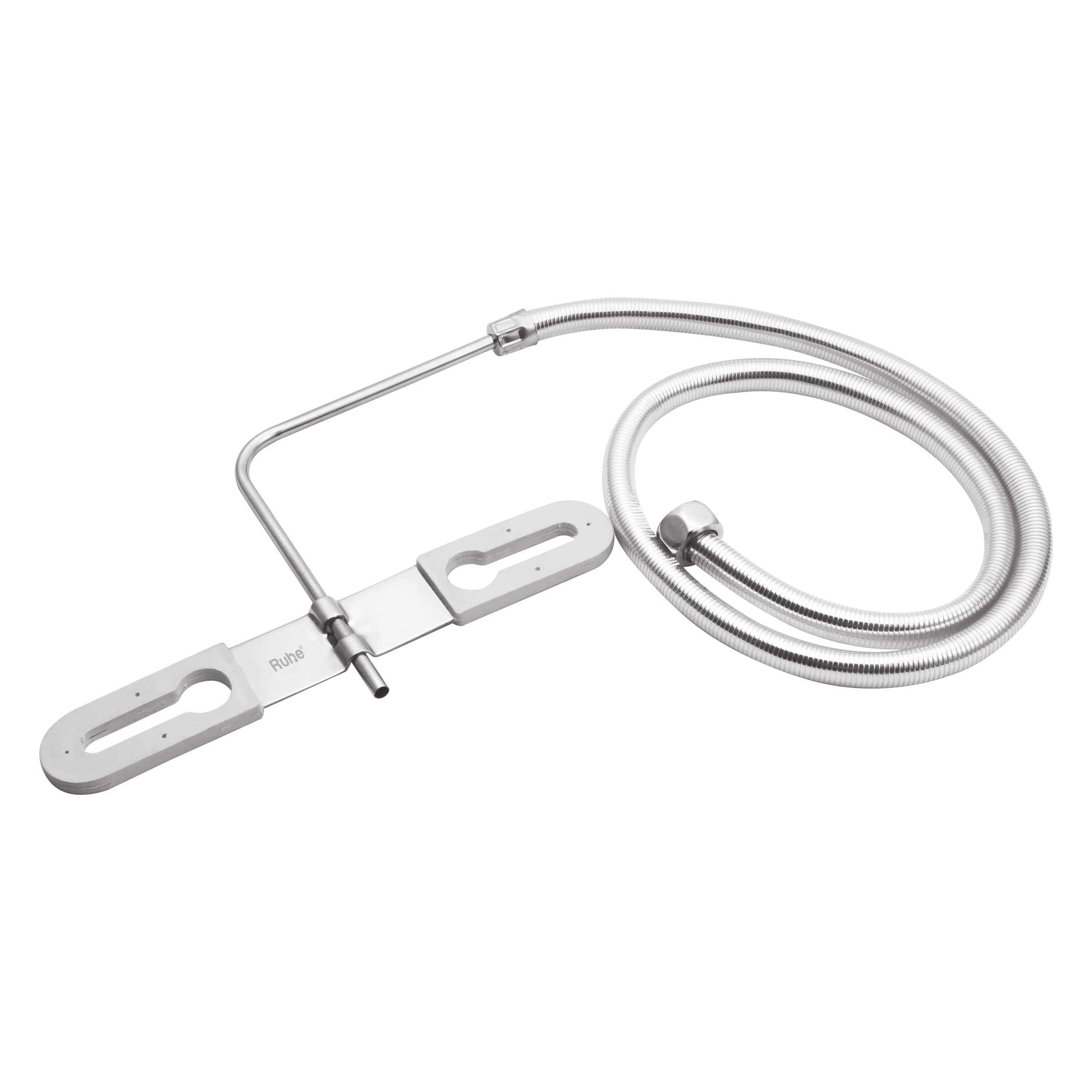 Ruhe® Jet Hands-Free Spray | 304 Grade Stainless Steel Toilet Bidet | Round Nozzle | 1 Meter Heavy PVC Hose | Glossy Finish (B08NF1H22R) Amazon Price History, Amazon Price Tracker