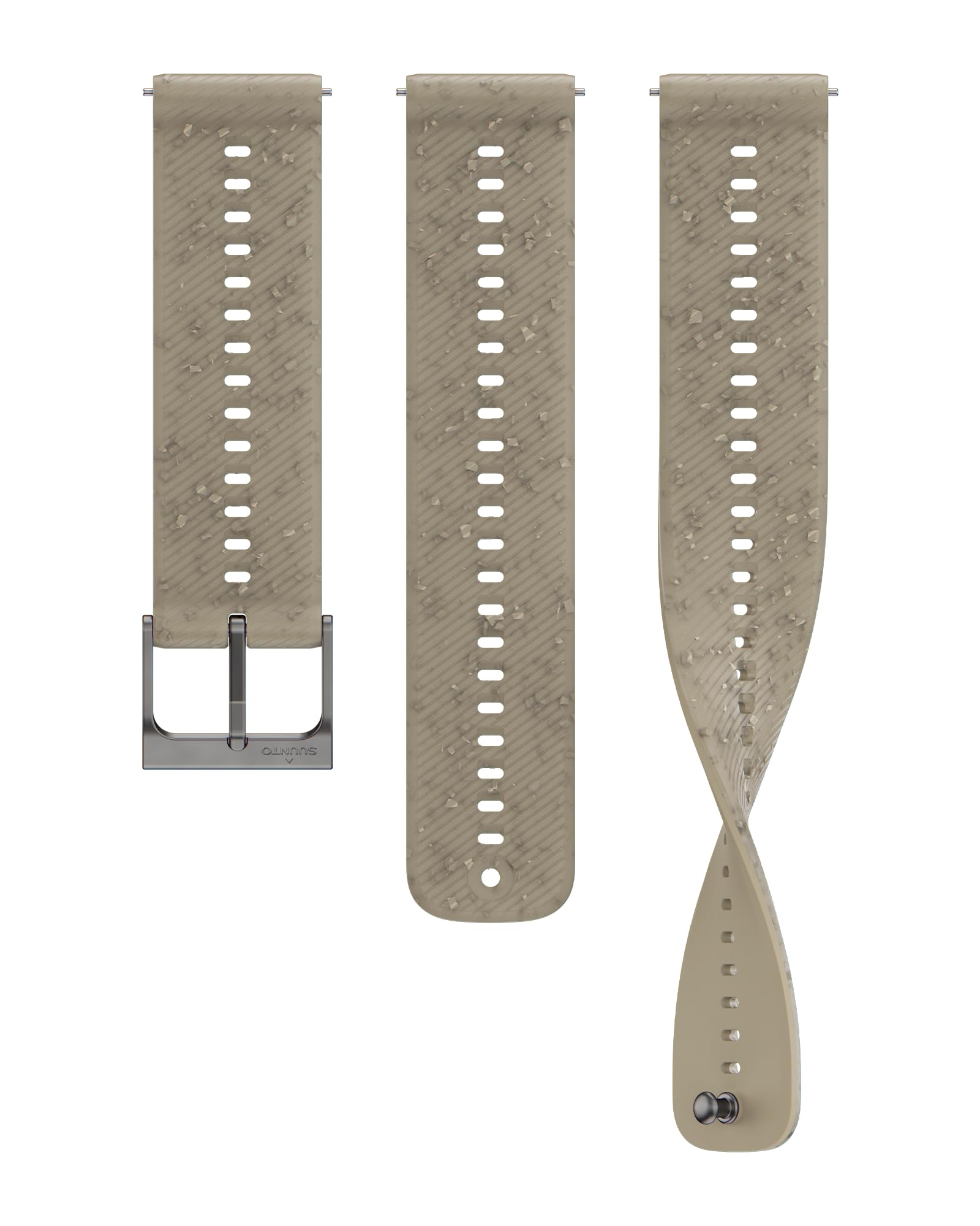 SUUNTO Pasek do Zegarka 22 Ath6 Silicone Strap Gravel Gray S+M